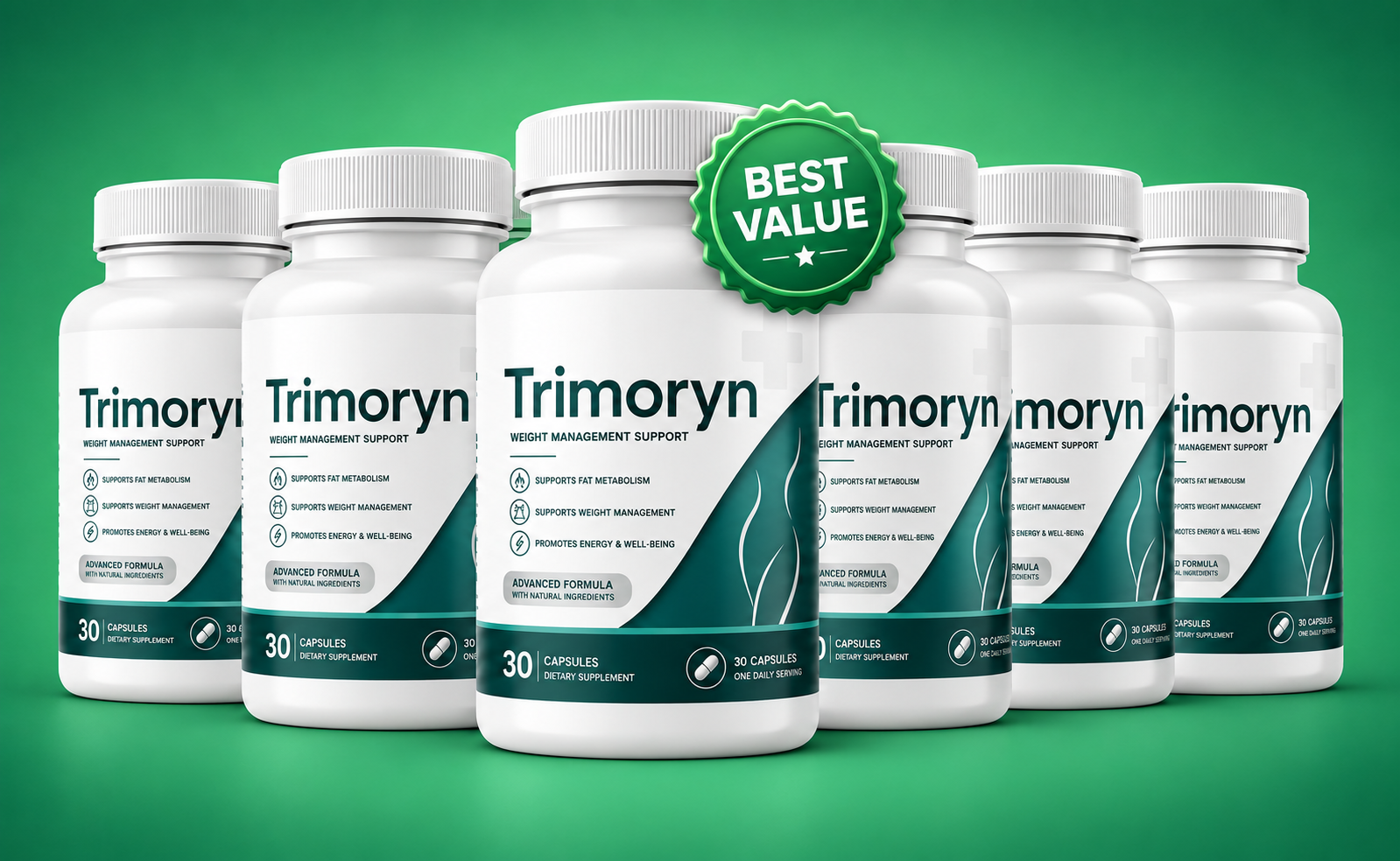 Trimoryn best value six-bottle package